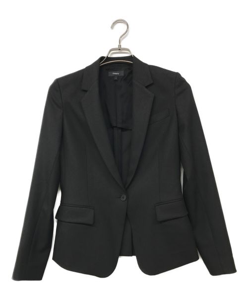 theory（セオリー）theory (セオリー) 1Bテーラードジャケット ブラック サイズ:XSの古着・服飾アイテム