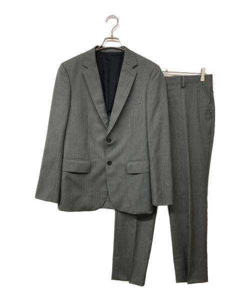 PAUL SMITH（ポールスミス）PAUL SMITH (ポールスミス) 2Bウールストライプセットアップスーツ グレー サイズ:Mの古着・服飾アイテム