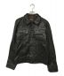 Stewart Leather Jacket.（スチュワートレザージャケット）の古着「レザージャケット」｜ブラック