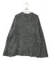 CLANE（クラネ）の古着「BOAT NECK MOHAIR OVER KNIT TOPS」｜グレー