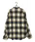 SUPREME (シュプリーム) Brushed Plaid Flannel Shirt グレー×イエロー サイズ:L：15000円