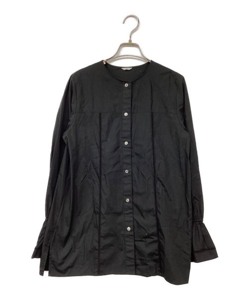 IENA（イエナ）IENA (イエナ) ブロードレースカラーブラウス ブラック サイズ:記載なしの古着・服飾アイテム
