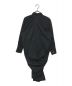 JUNYA WATANABE COMME des GARCONS (ジュンヤワタナベ コムデギャルソン) 絞りシャツワンピース ブラック サイズ:XS：8000円