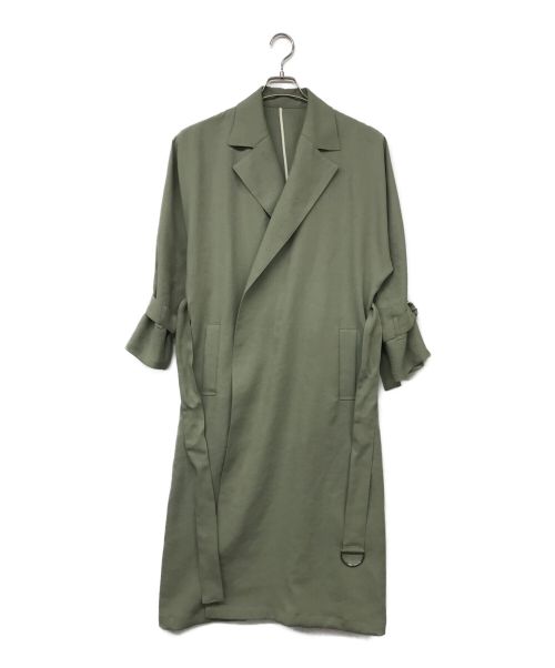 UNITED ARROWS（ユナイテッドアローズ）UNITED ARROWS (ユナイテッドアローズ) Dolman Sleeve Coat/ドルマンスリーブコート グリーン サイズ:36の古着・服飾アイテム