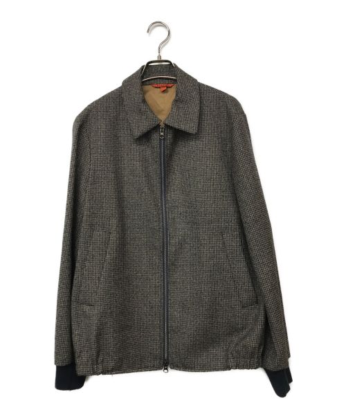 BARENA（バレナ）BARENA (バレナ) ウール フライトジャケット ブラウン サイズ:46の古着・服飾アイテム