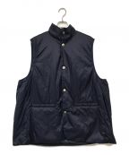 UNFOLLOW/FOLLアンフォロー）の古着「olmetex puff vest：オルメテックスパフベスト」｜ネイビー