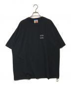CITY COUNTRY×FIGUREシティーカンパニー×）の古着「Embroidered Logo Cotton T-Shir」｜ブラック