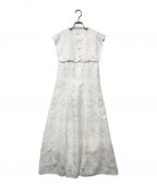 HER LIP TOハーリップトゥ）の古着「Saint Germain Lace Dress」｜ホワイト