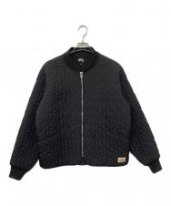 stussy (ステューシー) Quilted Liner キルティングジャケット ブラック サイズ:L