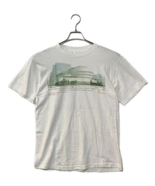 FRANK LLOYD (フランク・ロイド) 90`s建築Tee ホワイト サイズ:L