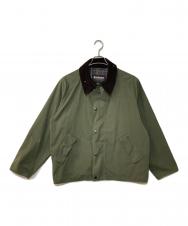 Barbour (バブアー) TRANSPORT ピーチスキン コットンジャケット オリーブ サイズ:40