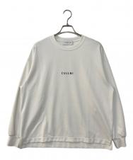 CULLNI (クルニ) Logo Embroidery Long Tee ホワイト サイズ:1