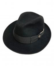 BORSALINO (ボルサリーノ) ハット ブラック サイズ:L