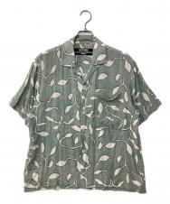 jacquemus (ジャックムス) 総柄シャツ グリーン サイズ:46
