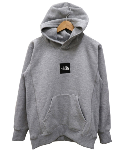 the north face heather logo big hoodie