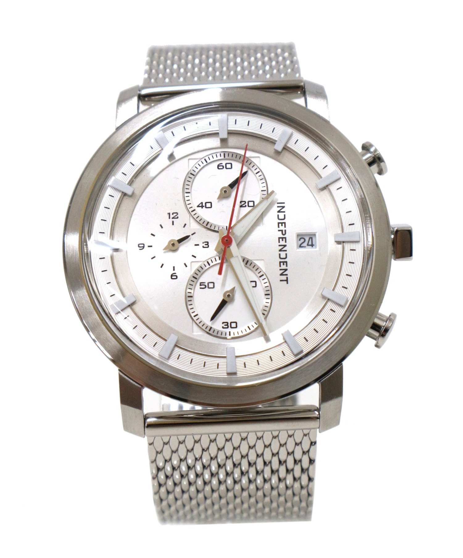 中古 古着通販 Independent インディペンデント 腕時計 シルバー 0510 003980 01 クォーツ ステンレススチール ブランド 古着通販 トレファク公式 Trefac Fashion