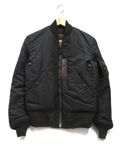 中古 古着通販 Buzz Rickson S バズリクソンズ Ma 1ジャケット ブラック サイズ 34 William Gibson Collection ブランド 古着通販 トレファク公式 Trefac Fashion