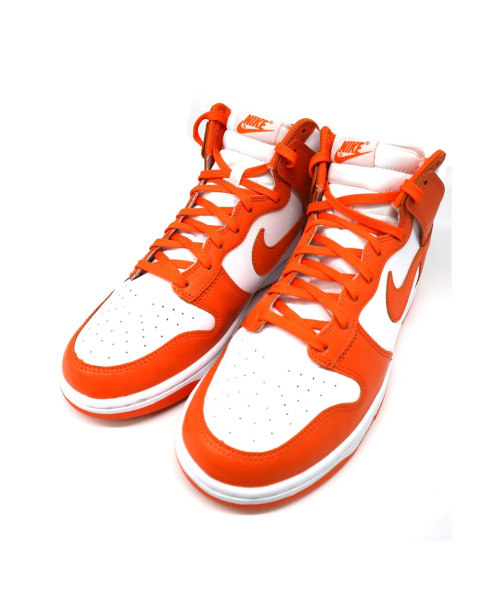 中古 古着通販 Nike ナイキ ダンクハイレトロ ホワイト オレンジ サイズ 28 Dunk Hi Retro Syracuse 77 ブランド 古着通販 トレファク公式 Trefac Fashion