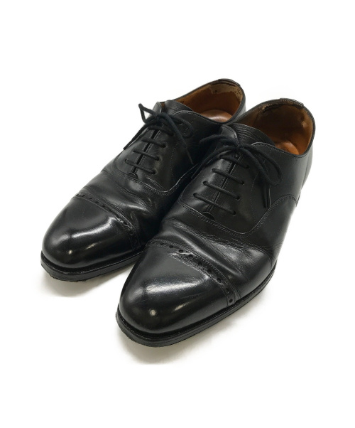 GRENSON（グレンソン）GRENSON (グレンソン) ストレートチップシューズ ブラック サイズ:5 1/2の古着・服飾アイテム