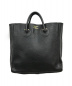 YOUNG & OLSEN The DRYGOODS STO（ヤングアンドオルセン ザ ドライグッズストア）の古着「EMBOSSED LEATHER TOTE」｜ブラック