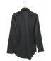 DIOR HOMME (ディオール オム) デニム襟ボタンダウンシャツ ブラック サイズ:37：7800円