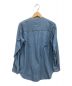 THE NORTHFACE PURPLELABEL (ザノースフェイス パープルレーベル) Cotton Chambray Crew Neck Shirt/コットンシャンブレークルーネックシャツ ブルー サイズ:不明：4800円