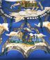 HERMES (エルメス) カレ90 CAVALIERS DES NUAGES 雲の騎士 ブルー：16800円