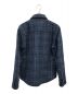 BLACK BEAR (ブラックベア) ツイードシャツジャケット ネイビー サイズ:S：4800円