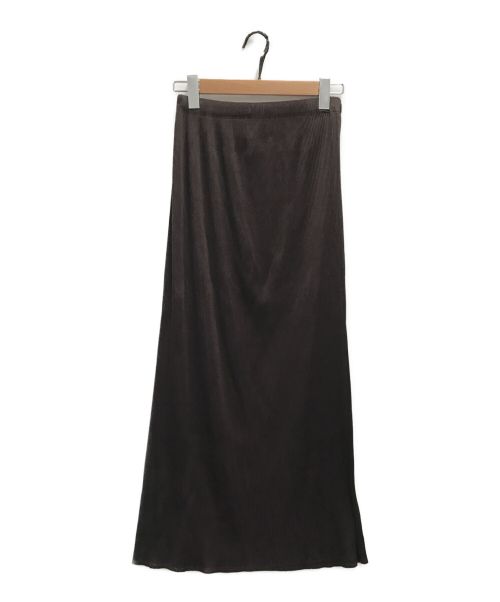 ISSEY MIYAKE（イッセイミヤケ）ISSEY MIYAKE (イッセイミヤケ) プリーツスカート ブラウン サイズ:2の古着・服飾アイテム