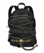 GIVENCHY（）の古着「ドローストリング バックパック / URB BACKPACK STRINGS」｜ブラック