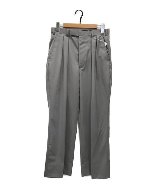 LITTLEBIG（リトルビッグ）LITTLEBIG (リトルビッグ) スラックス / 22SS Tucked Trousers グレー サイズ:46 未使用品の古着・服飾アイテム