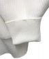 中古・古着 RIM.ARK (リムアーク) パワーショルダーデザインニット / 22SS Power shoulder design knit ホワイト サイズ:FREE：8800円