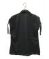 PRADA (プラダ) ノースリーブシャツ ブラック サイズ:38：4800円