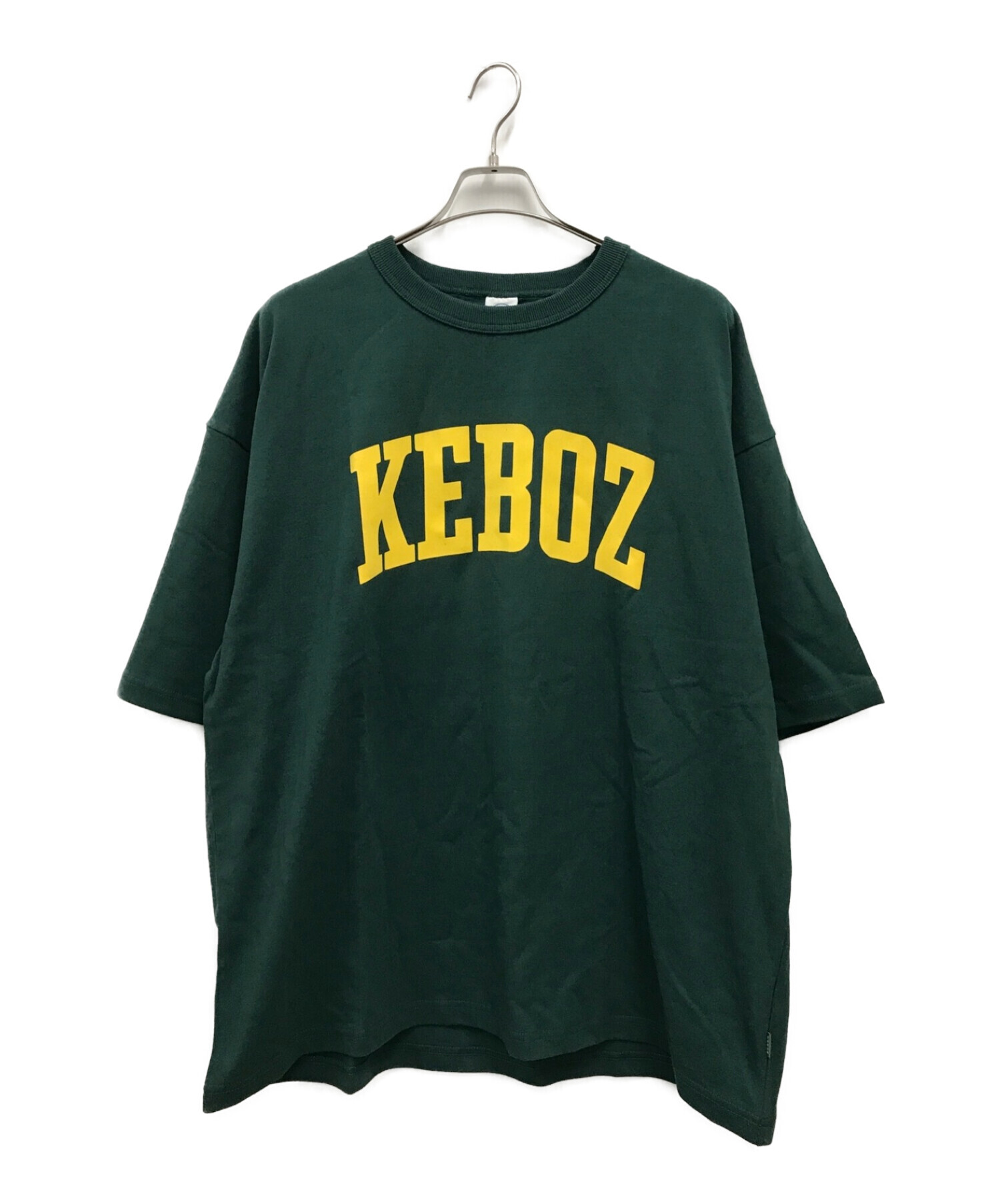 KEBOZ (ケボズ) オーバーサイズTシャツ グリーン サイズ:L 未使用品