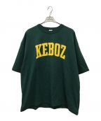 KEBOZ（）の古着「オーバーサイズTシャツ」｜グリーン