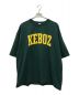 KEBOZ（ケボズ）の古着「オーバーサイズTシャツ」｜グリーン