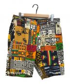 Engineered Garments（）の古着「パッチワークハーフパンツ / アフリカンバティック」｜マルチカラー