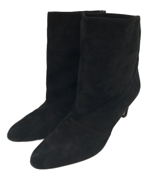 NEBULONIE（ネブローニ）NEBULONIE (ネブローニ) ショートブーツ ブラック サイズ:35 1/2の古着・服飾アイテム