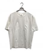 ami）の古着「ハートロゴ刺繍オーバーサイズTシャツ / 22SS」｜ホワイト