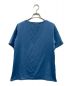 P:KUKU DOUBLE STANDARD CLOTHING (ダブルスタンダードクロージング) サテンブラウス ブルー サイズ:FREE：2480円