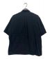 COMOLI (コモリ) ベタシャン オープンカラーシャツ ブラック サイズ:2：11800円