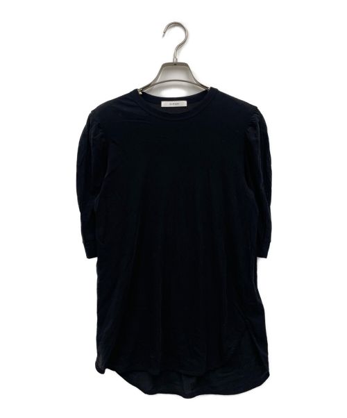 CINOH（チノ）CINOH (チノ) パフスリーブTシャツ ブラック サイズ:38の古着・服飾アイテム