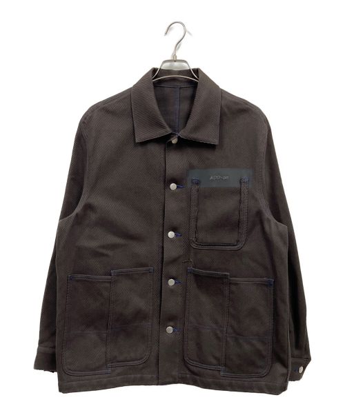Name.（ネーム）Name. (ネーム) コントラストスティッチカーペンタージャケット ブラック サイズ:1の古着・服飾アイテム