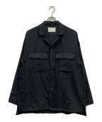 PUBLIC TOKYOパブリックトウキョウ）の古着「ウィナーズルーズシャツジャケット」｜ブラック