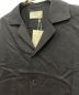 STUDIOUS (ステュディオス) オープンカラーシャツ ブラック サイズ:M 未使用品：6800円