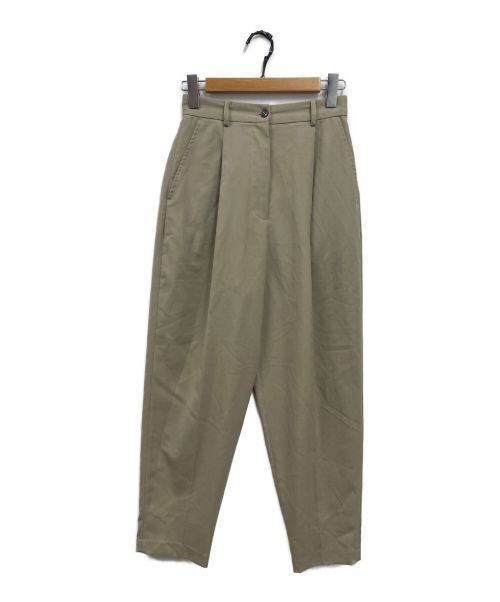CLANE（クラネ）CLANE (クラネ) J/W COCCON TUCK PANTS グレー サイズ:1の古着・服飾アイテム