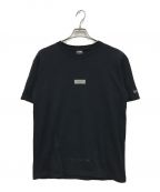 Yohji Yamamoto pour homme×New Eraヨウジヤマモト プールオム×ニューエラ）の古着「ロゴTシャツ」｜ブラック