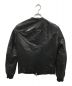 MUSHER (マーシャー) シープレザーシングルライダースジャケット ブラック サイズ:2：17000円