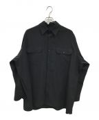 TARO HORIUCHIタロウホリウチ）の古着「オーバーサイズシャツ」｜ブラック