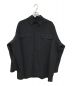 TARO HORIUCHI（タロウホリウチ）の古着「オーバーサイズシャツ」｜ブラック